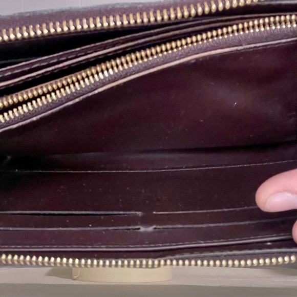 Louis Vuitton Monogram Vernis Wallet - wine color - Picture 4 of 11